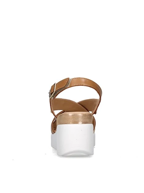 SANDALI CON ZEPPA 019217Z DONNA CUOIO