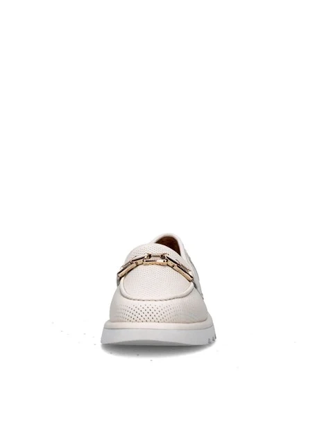 MOCASSINI 055026 DONNA BEIGE