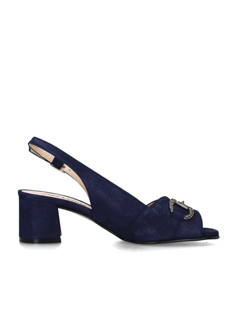 SANDALI TACCO ALTO S641 DONNA BLU