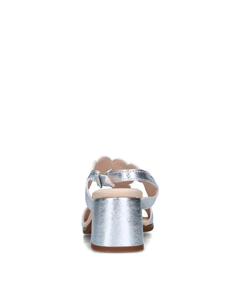 SANDALI TACCO ALTO 34205 DONNA ARGENTO