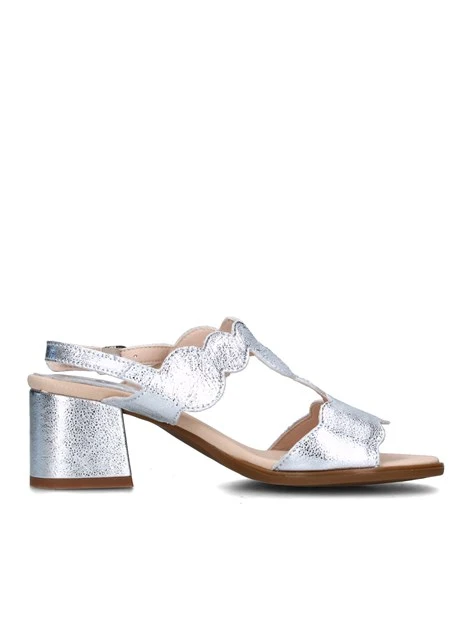 SANDALI TACCO ALTO 34205 DONNA ARGENTO