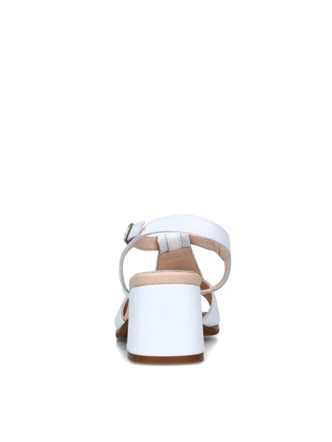SANDALI TACCO ALTO 34206 DONNA BIANCO