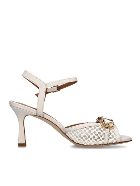 SANDALI TACCO ALTO 3040/LARA DONNA BEIGE