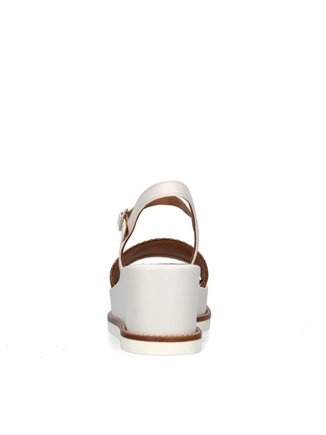 SANDALI CON ZEPPA 2162/JIL/XLG DONNA CUOIO BEIGE
