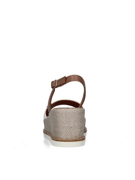SANDALI CON ZEPPA 2213/JIL/XLG DONNA BEIGE