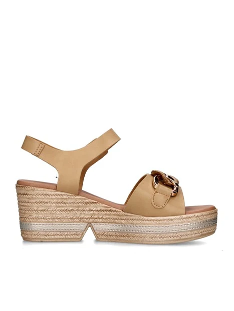 SANDALI TACCO ALTO VV49124F DONNA BEIGE