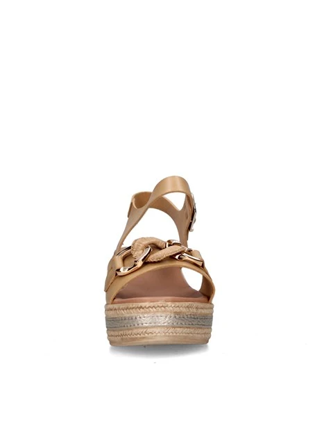 SANDALI TACCO ALTO VV49124F DONNA BEIGE