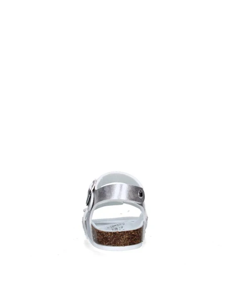 SANDALI BASSI GS206 BAMBINA BIANCO