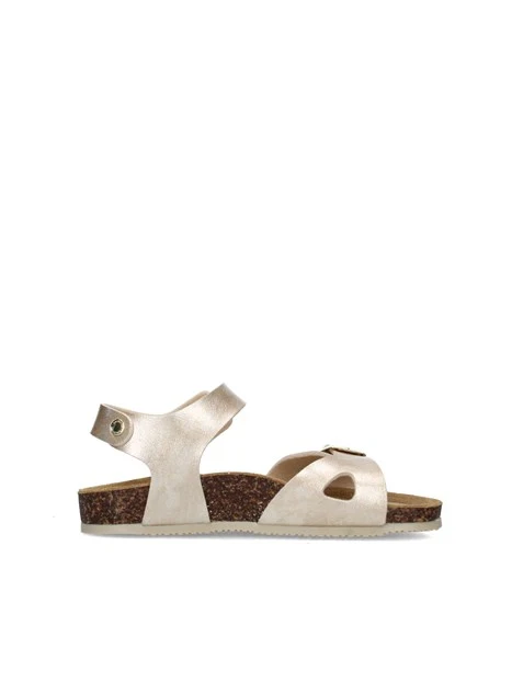 SANDALI BASSI GS206 BAMBINA ORO