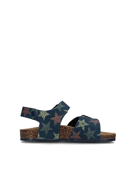 SANDALI BASSI GS845VAS BAMBINO BLU