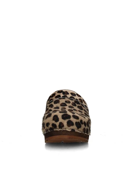 SABOT 1706199W DONNA BEIGE LEOPARDO
