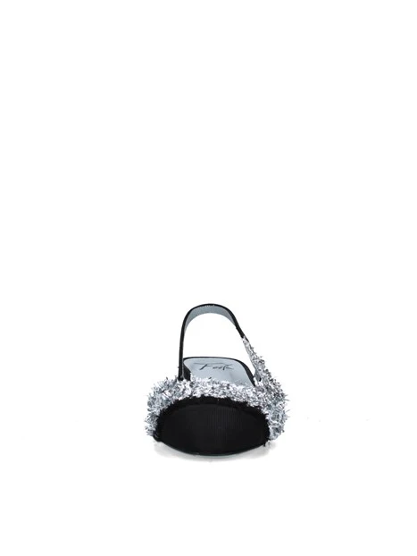SLINGBACK ACANTO DONNA ARGENTO