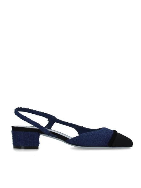 SLINGBACK ACANTO DONNA BLU