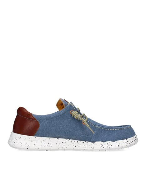 MOCASSINI RM120001T UOMO BLU CHIARO
