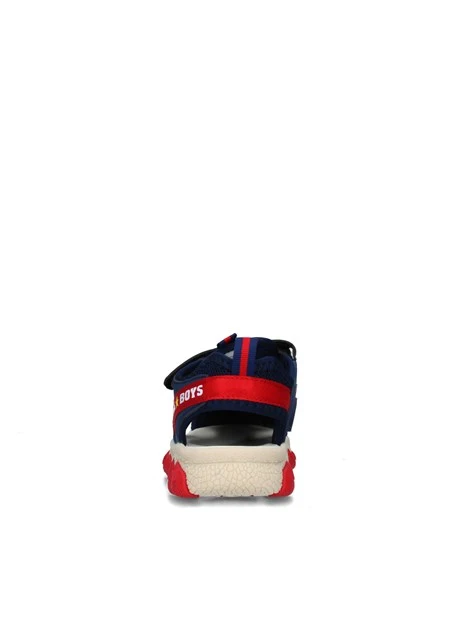 SANDALI BASSI DNCR5060B00 BAMBINO BLU ROSSO