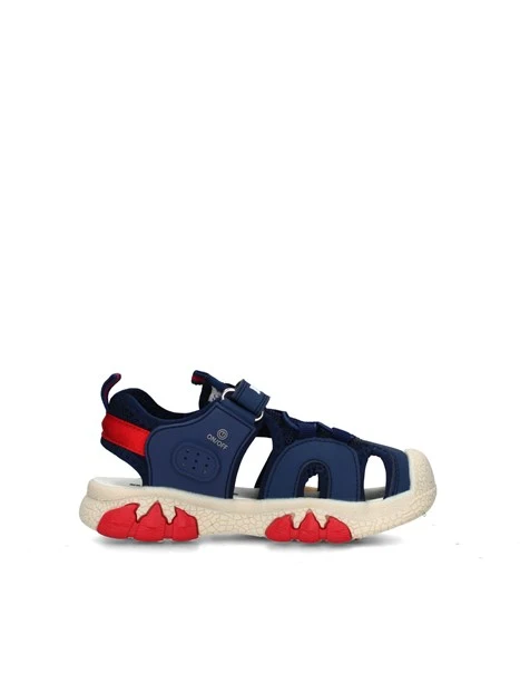 SANDALI BASSI DNCR5060B00 BAMBINO BLU ROSSO