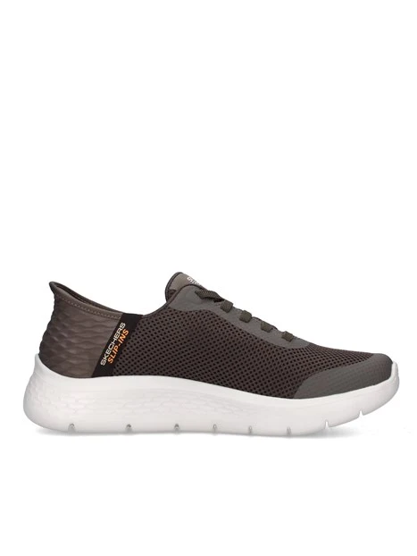 SNEAKERS BASSE 216324 GO WALK FLEX - HANDS UP UOMO MARRONE
