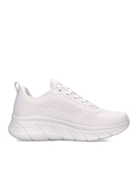 SNEAKERS PLATFORM 117385 BOBS B FLEX HI-FLYNG HI DONNA BIANCO