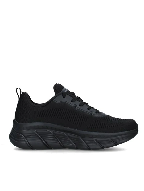 SNEAKERS PLATFORM 117385 BOBS B FLEX HI-FLYNG HI DONNA NERO