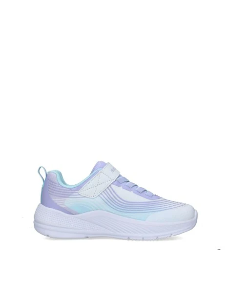 SNEAKERS BASSE 303575L MICROSPEC ADVANCE BAMBINA BIANCO IRIDESCENTE