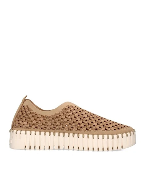 SNEAKERS SLIP ON TULIP3373 DONNA BEIGE
