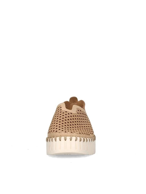 SNEAKERS SLIP ON TULIP3373 DONNA BEIGE