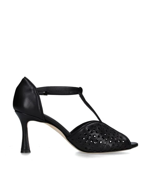 SANDALI TACCO ALTO SP2538/RT DONNA NERO