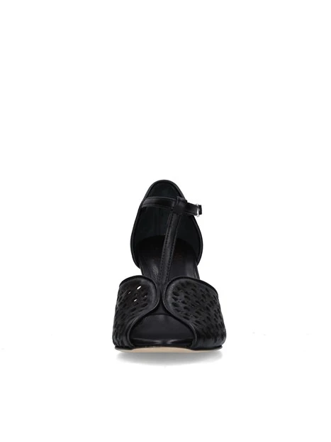SANDALI TACCO ALTO SP2538/RT DONNA NERO