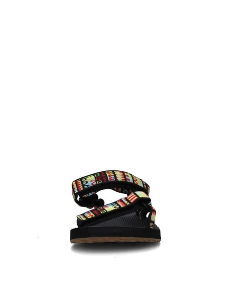 SANDALI BASSI 1003987 MULTICOLORE DONNA VERDE