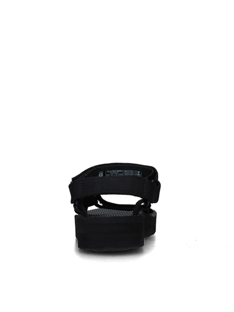 SANDALI CON ZEPPA 1090969 DONNA NERO