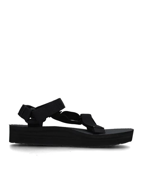 SANDALI CON ZEPPA 1090969 DONNA NERO
