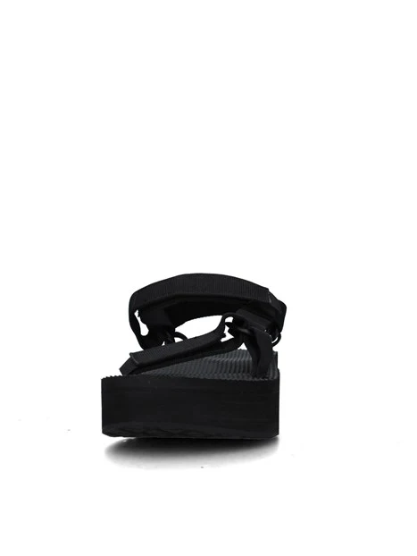 SANDALI CON ZEPPA 1008844 DONNA NERO