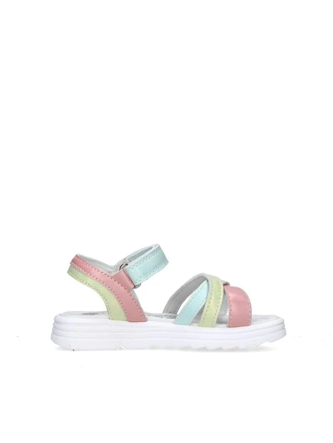 SANDALI BASSI 7917600 MULTICOLORE BAMBINA ROSSO