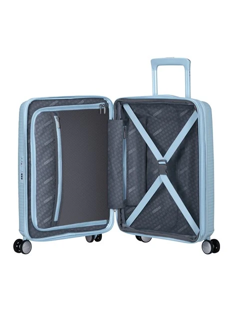 TROLLEY CABINA SOUNDBOX SPIN 55/20 UNISEX ADULTO BLU
