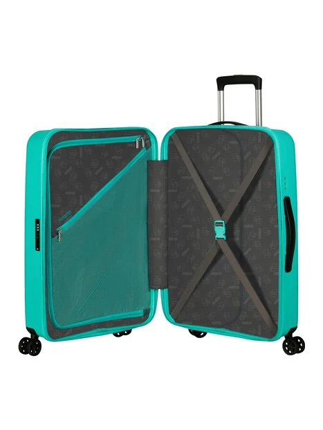 TROLLEY MEDIO REJOY SPIN 68/25 TSA UNISEX ADULTO ACQUA BLUE