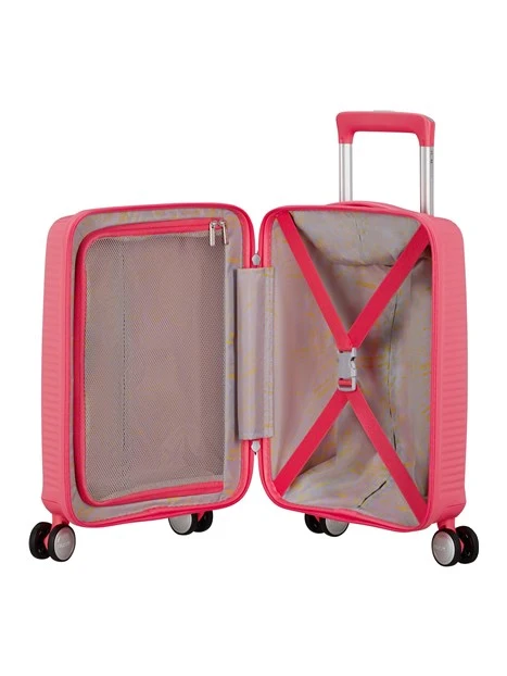 TROLLEY CABINA SOUNDBOX MINI  SPIN 47/16 UNISEX BAMBINO ROSA