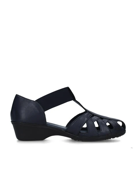 SANDALI TACCO BASSO IV0823152 DONNA BLU