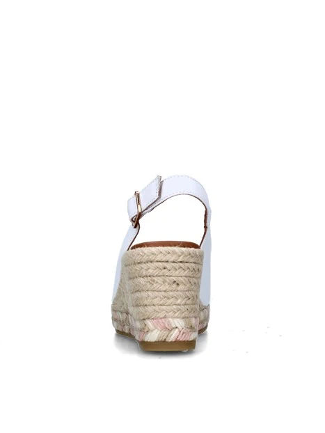 SANDALI CON ZEPPA 2013 ESPADRILLAS DONNA BIANCO
