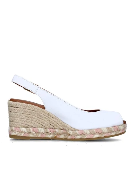 SANDALI CON ZEPPA 2013 ESPADRILLAS DONNA BIANCO