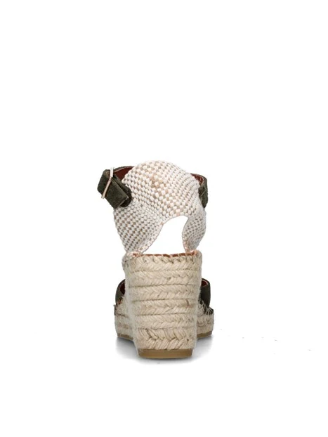 ESPADRILLAS 1743 DONNA VERDE MILITARE