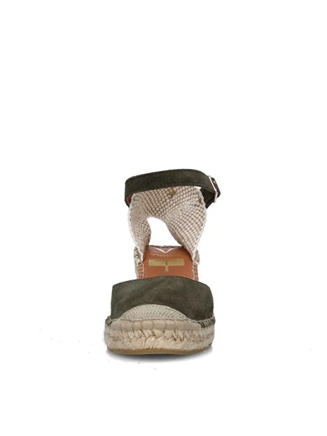 ESPADRILLAS 1743 DONNA VERDE MILITARE