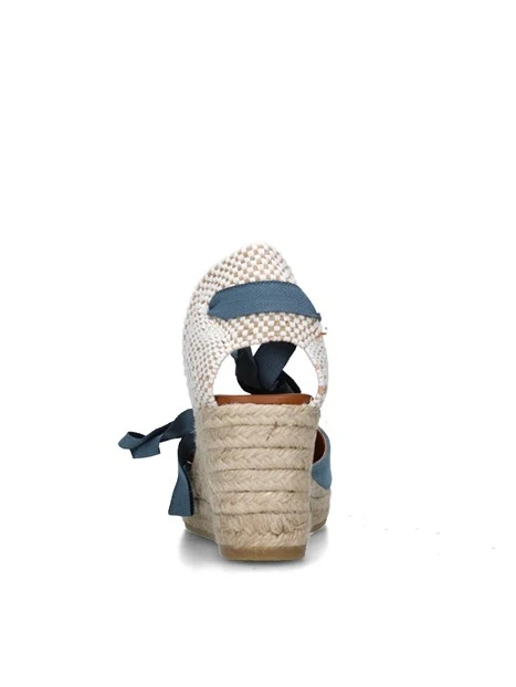 SANDALI CON ZEPPA 2011 ESPADRILLAS DONNA BLU JEANS