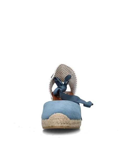 SANDALI CON ZEPPA 2011 ESPADRILLAS DONNA BLU JEANS