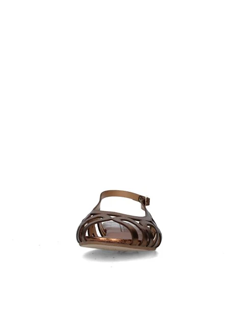 SANDALI TACCO BASSO V-VIETRI DONNA BRONZO