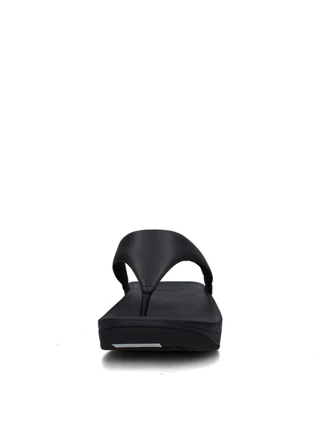 SANDALI CON ZEPPA I88-001 DONNA NERO