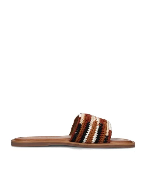 CIABATTE 103105 DONNA MARRONE
