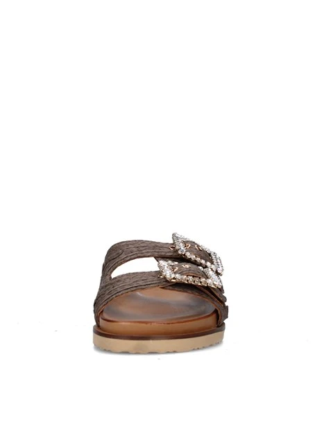 CIABATTE 396021 DONNA MARRONE