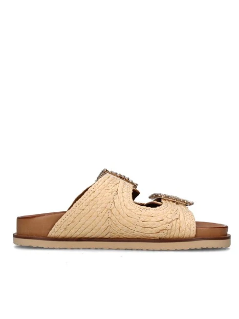 CIABATTE 396021 DONNA BEIGE