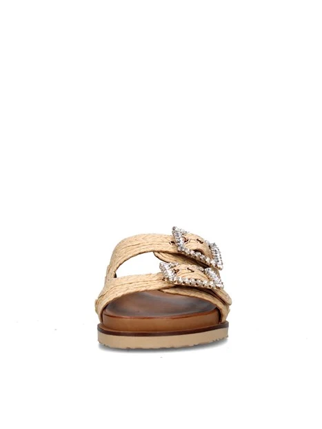 CIABATTE 396021 DONNA BEIGE