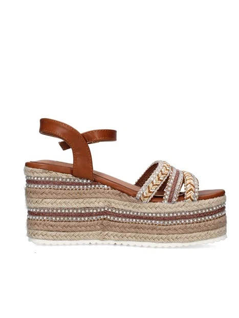 ESPADRILLAS P2538 DONNA CUOIO